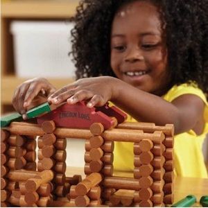 Lincoln Logs 100th Anniversary Set, 111 Pieces - Real Wood Logs, Ages 3+